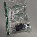 Leviton 15 Amp, 120 Volt, Toggle Framed 3-Way AC Quiet Switch, Residential Grade, Grounding, Quickwire Push-In & Side Wired, 1453-2E, Black