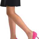 mysoft Kitten Heels for Women Low Heel Pumps 2 Inch Closed Toe Wedding Dress Shoes, 9.5