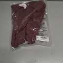 AUXDIO Women Bodycon Long Sleeve Dresses Casual V Neck Ruched Wrap 2026 Spring Fall Party Club Mini Dress (L)