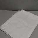 1 Pack Fabric Snap-in Shower Curtain Liner Replacement, Compatible with No Hook Shower Curtain with Snap-in Liner, Removable & Water-Repellent, Machine Washable, 70" W  x54"L, White