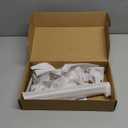 Brushed Nickel Bathroom Accessories Set, KLJKPA 4 Pieces Bathroom Hardware Set, 24 inch Towel Bar, Towel Racks for Bathroom, Robe Towel Hooks, Toilet Paper Holder Wall Mounted