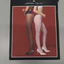 LABELLA 40D Heart Patterned Tights,Semi-Opaque Pantyhose With 3D Heart Design,Holds Shape Perfectly (Beige, M)