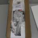 SineRise LED Modern Bathroom Vanity Light Fixtures (16-Inch, 3000K/4000K/6000K, Dimmable), Brown Wood Painted Modern Acrylic Bathroom Wall Lighting Fixtures Over Mirror