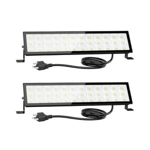 Onforu LED Shop Lights,90W 10000lm Ultra Bright LED Work Lights with Plug,6500K Daylight White Garage Light,IP66 Waterproof Lighting for Garage Warehouses Workshop(2 Pack)