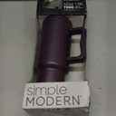 Simple Modern 40 oz Tumbler with Handle and Straw Lid | Insulated Reusable Stainless Steel Water Bottle Travel Mug Cupholder Use | Gifts for Women Men Him Her | Trek Collection | 40oz | Night Sky