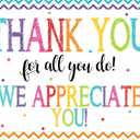 6X4FT Thank You Backdrop Aappreciation Backdrop Teacher Professors Doctor Nurse Staff Appreciation Decorations Banner F106