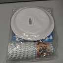 161 Oktoberfest Party Supplies Dinnerware Set - Bavarian German Design with Plates Cutlery Cups & Tablecloth-Blue Diamond Themed Decor for 20 Guests Perfect for Beer Festival, Oktoberfest Celebration