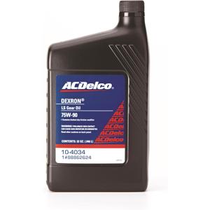 ACDelco GM Original Equipment 10-4034 (88862624) Dexron LS 75W-90 Gear Oil - 32 oz