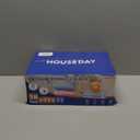 HOUSE DAY 18 Pack Vacuum Storage Bags with Electric Pump, Valve, Space Saver Vacuum Seal Bags for Clothing, Comforters, and Travel Essentials 3 Jumbo,3 Large,3 Medium,3 Small/3 Small,3 XS Roll Up Bag