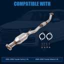 Catalytic Converter Compatible with 2002-2006 Camry 2.4L, 2004-2006 Solara 2.4L, 174100H020, 174100H090, 174100H130, 174100H150, 174100H160, Manifold Catalytic Converter