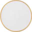 Gold Line White 11.4" Flat Plate [11.5 x 0.6 inches ]