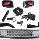 Dr.Acces E-Z-GO TXT Complete Ultimate LED Light Bar Kit with Turn Signals, Hazard Flasher, Horn and Brake fits EZGO TXT Electric Golf cart (Years 1994.5-2013)