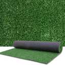 LITA Artificial Grass Turf Lawn-4 Feet x 6 Feet, 0.4" Indoor Outdoor Rug Synthetic Grass Mat Fake Grass