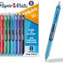 Paper Mate InkJoy Fine Point Assorted Gel Pens, Enjoy Smudge-Free Writing with Quick Dry Ink, 8 Pack