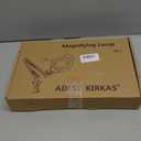 10X LED Magnifying Lamp with Clamp, KIRKAS 2,200 Lumens Dimmable Super Bright Daylight Magnifying Glass with Light, Adjustable Swivel Arm Lighted Magnifier Lamp for Reading Repair Crafts- Black