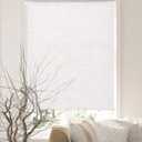 CHICOLOGY Roller Shades , Cordless Blinds , Window Shades for Home , Roller Window Shades , Window Treatments , Door Blinds , Light Filtering Shades , Felton White (Natural Woven) , 23"W X 72"H
