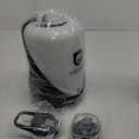 TOOFEEL 1 Gallon Water Bottle - 128 oz, BPA Free, Wide Mouth, Straw & Chug Lid, Gym & Travel, Black and White