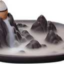 Ornaments Incense Burner, Ceramic Backflow Censer, Backflow Aromatherapy Incense Censer Holder for Home Reading Room Ornaments