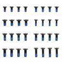 32 Pcs RMR Red Dot Screw Pack | Compatible with Glock 17/19/26/34 MOS/Brownell's and Other Aftermarket Slides/RMR Picatinny Adapters | Various Lengths and Sizes
