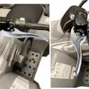 Left Front Hand Brake Master Cylinder Compatible with Polaris Sportsman 400 450 500 600 700 800 Diesel 455 Sport 400 Trail Blazer 250 Scrambler 400 500 Trail Boss Worker OEM# 2010238 Chrome