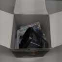 Flame Essential Oil Diffuser, Aromatherapy Diffuser with 7 Colors Firelight, Ultrasonic Cool Mist Mini Flame Humidifier Diffuser with Waterless Auto-Off & Timer for Home Office (Black)