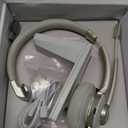 Bluetooth Headset, Wireless Headphones with Microphone Noise Canceling & USB Dongle, V5.0 Trucker Bluetooth Headset with Mic Mute & Charge Dock for PC/Laptop/Phone/Meeting/CallCenter/Office Gold