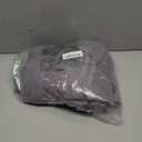 FADOTY No Hook Shower Curtain and Snap in Liner Set Grey Tufted Chevron Striped Cloth Waterproof Washable Fabric Boho Gray Bath Curtain with See Through Mesh Top Window for Bathroom Hotel 71" x 86"