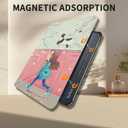 Fit for Kobo Libra H2O Case e-Reader, Lightweight Premium PU Leather Protective Cover with Auto Sleep/Wake, Black. (Cartoon Girl, One Size)