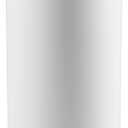 iDesign Freestanding Bathroom Toilet Paper Storage Holder with Lid for 3 Extra Rolls, White