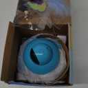 Cat Toys,4-in-1 Automatic Kitten Toy for Bored Indoor Adult Cats,lectric Flying Butterfly,Whack a Mole,Feather Track Balls,Blue