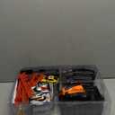 Boy Toys Gifts for 6 7 8-12 Years Old, Slot Car Race Track Sets with 4 Slot Cars, Battery or Electric Car Track with Flash Light, Dual Racing Game Lap Counter Circular Overpass Track Gifts for Kids