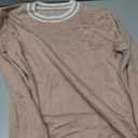 LYANER Women's Crew Neck Long Sleeve Lightweight Knit Pullover Elegant Sweater Shirt (S)