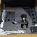 Orion Motor Tech Trailer Hitch Ball Mount, Adjustable Tow Hitch for 2" Receiver with 2" Ball 9-1/2" Drop 8-1/4" Rise 8000 lb. Capacity, Heavy-Duty Drop Hitch with 3 Locking Hitch Pins for Truck Boat