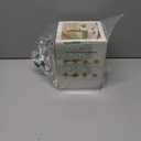 Portable Mini Washing Machine, Compact Portable Washer and Makeup Brush Cleaner, Underwear Washing Machine for Scoks & Small Clothes Idea for Home, Dorm, RV, Hotel & Camping (White)