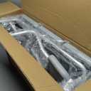 Medline Transfer Bench for Bathtubs and Showers, Adjustable Shower Bench and Bath Seat For Seniors and adults, Slip-resistant Feet, Heavy-Duty 400 lb. Weight Capacity, Tool-Free Assembly