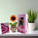 3 x Positive Sunflower Crochet Doll - Sometimes You Forget You Are Awesome Gifts - Emotional Support Crochet Gifts For Teacher Friend Coworker Men Women Inspirational Motivational Birthday Thank You