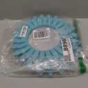 Honiway Beach Wall Decor Mirror 2 Pack 12 inch Wood Coastal Wall Decor Sunburst Boho Home Decor Room Decor for Bedroom Living Room Entryway Cyan