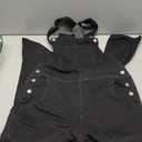 LookbookStore Women's Casual Stretch Denim Bib Overalls Pants Pocketed Jeans Jumpsuits Size M