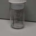 SOLIGT 4 Pack Glass Salad Jars with Lids Meal Prep, Leakproof Container for Lunch, Two Small Built-in Boxes with Wet/Dry Separation for Salad Dressing and Dry Ingredients, 32oz Mason Jars (Apricot White)