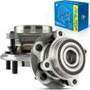 PHILTOP 515202 4WD Front Wheel Hub Assembly Fit for Toyota Tundra 2007-2021, Toyota Sequoia 2008-2018 Wheel Hub Bearings 2pcs