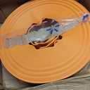 Pool Backwash Hose 3" x 100 FT - Heavy Duty Pool Pump PVC Hose for Sump Pump Discharge & Sand Filter Drainage, Water Transfer Flat Hose with Clamp (Orange)