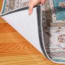 Waterproof Rug Pad 9x12 Ft, 1/8" Thick Under Area Carpet Padding, Non Slip Felt Rug Pads for Hardwood Floors, Protective Underlay Keeps Rugs in Place Without Wrinkles