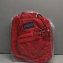 JanSport SuperBreak One Backpacks - Durable, Lightweight Bookbag with 1 Main Compartment, Front Utility Pocket with Built-in Organizer - Premium Backpack, Red Tape