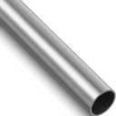 Hicarer 1-1/2" Od 0.06" Wall Thickness 2 Feet Length 304 Stainless Steel Tubing Round Metal Tube Pipe Stainless Steel Pipe Wall Weldable Tubing