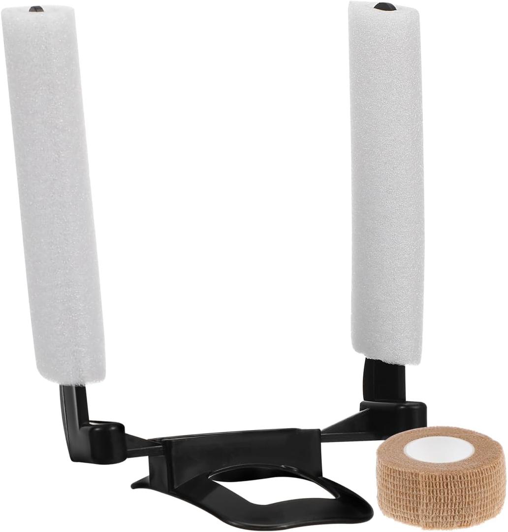 SUPVOX Dog Ear Stand up Support Kit for German Shepherds and Dobermans - Includes Stand Tool 2 Ear Rods and Seamless Bandage - Adjustable Size for Large and Small Dogs