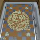 Yellow Mountain Imports Champion-Size Chinese Mahjong Set -146 Large Melamine Tiles, Dice, Wind Indicator & Aluminum Case - No Numbers or Letters - Chinese Style Gameplay Only, 39 x 31 x 6.5 centimeters