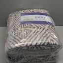 LUMI 8x10 Washable Area Rug for Living Room, Ultra Soft Modern Abstract Rugs Non Slip with Rubber Backing, Low Profile, High Traffic, Stain Resistant Carpets, Ideal for Bedroom, Dining Room, Indoor (Desert Thread)