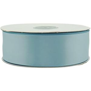 Lassos Boutique 1.5" x 50 Yard Single Faced Inch Satin Ribbon Art Sewing Party Favor Gift Christmas Birthday Ribbon (Blue), Pack 3