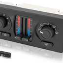 Climate Control Module AC Heater HVAC Panel Fit for Chevy Silverado GMC Sierra 1500 2500 3500 Tahoe Suburban Avalanche Trailblazer Yukon XL Envoy Cadillac Escalade 599-210XD