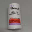 Perco White Pricing Labels for Monarch 1131 Price Gun - 1 Sleeve, 8 Rolls, 20,000 Price Marking Labels - with Ink Roll Included